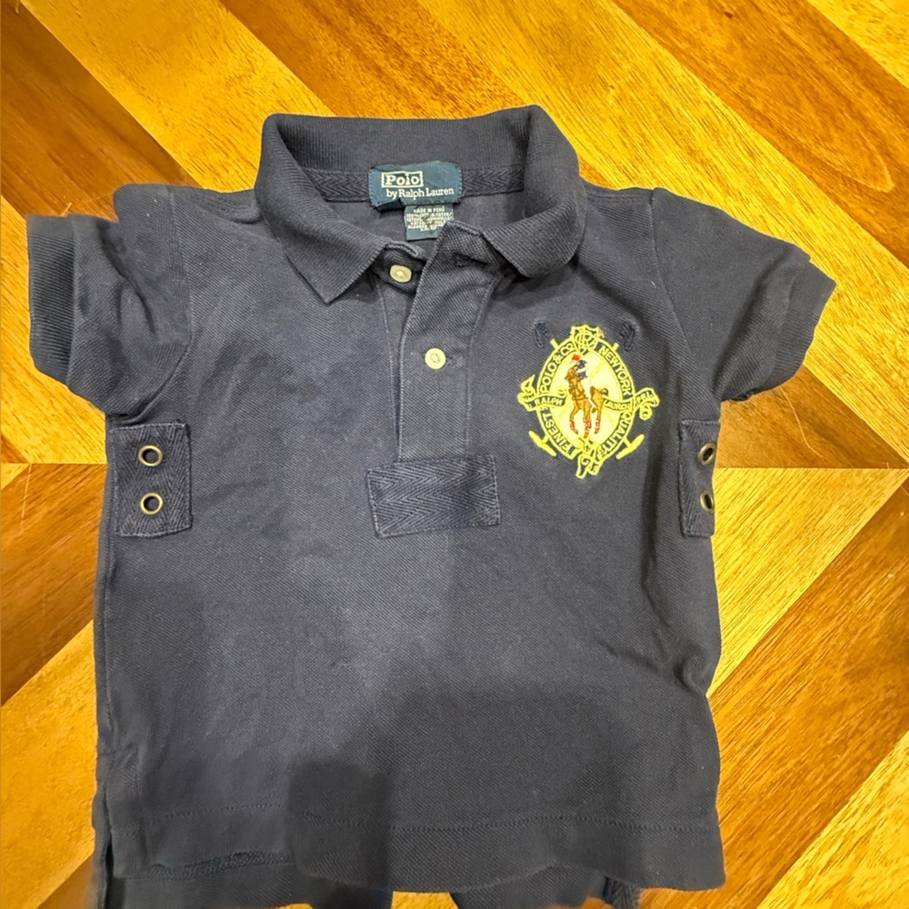 Polo by Ralph Lauren Blue Label Shirt with Crest vintage